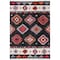 Safavieh Rectangular Adirondack Global Area Rug, Black & Red - 8 x 10 ft. ADR245Z-8 - alternate 1